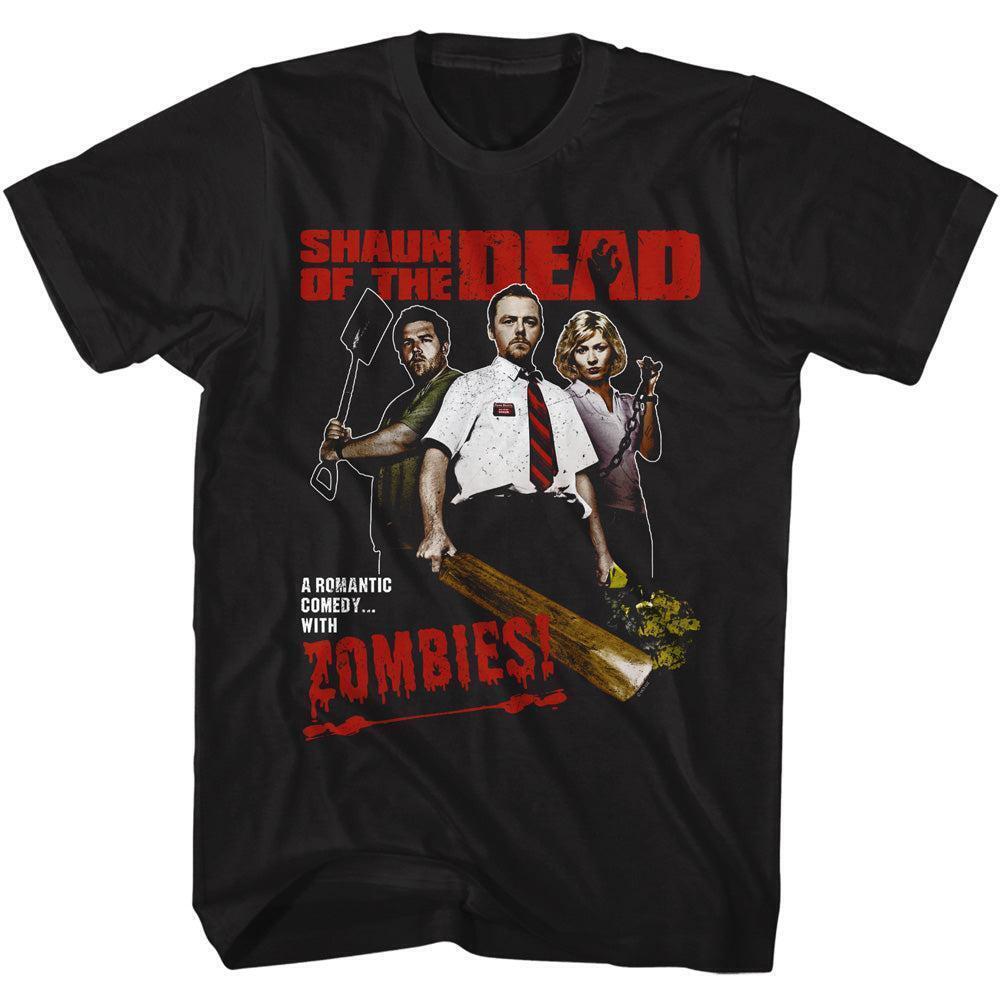 Shaun Of The Dead Romantic Comedy T Shirt